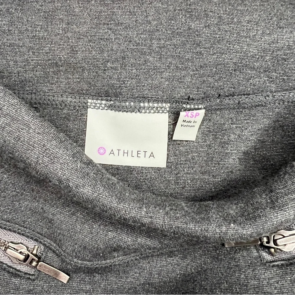 Athleta Strata Ponte A-Line Skirt charcoal Gray XS - Picture 5 of 6